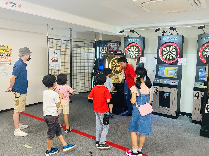 目的別の2部制に【小学生以下】「ダーツレクチャー会」8/11(金・祝)開催